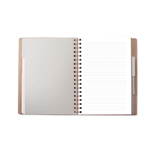 New Fringe Studio LEMONS Journal Spiral All-Purpose Notebook 192 Lined Pages